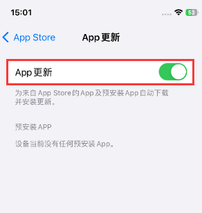 凌云苹果15维修中心如何让iPhone15APP自动更新